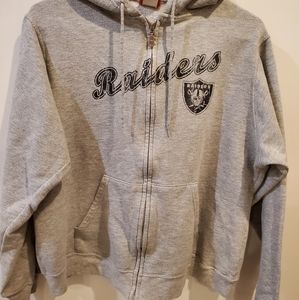 Raiders womans XLARGE sweat shirt